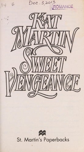 Sweet Vengeance-(Garrick, #2)