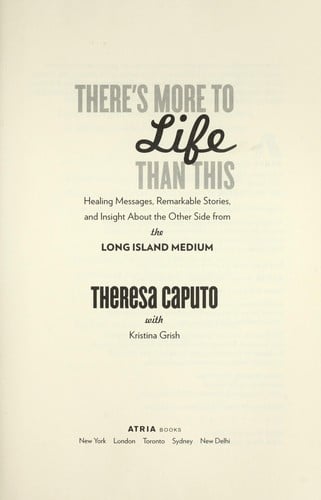 There's more to life than this