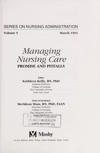 Managing nursing care