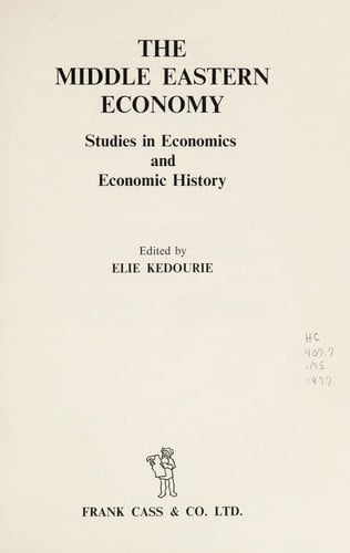 The Middle Eastern economy