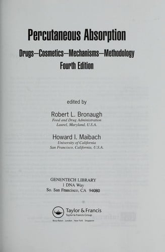 Percutaneous absorption