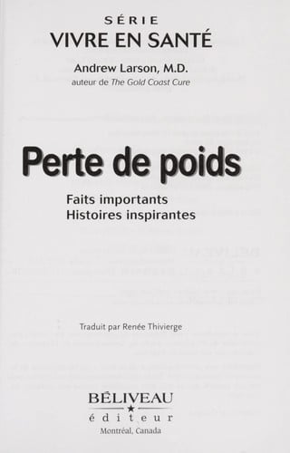 Perte de poids
