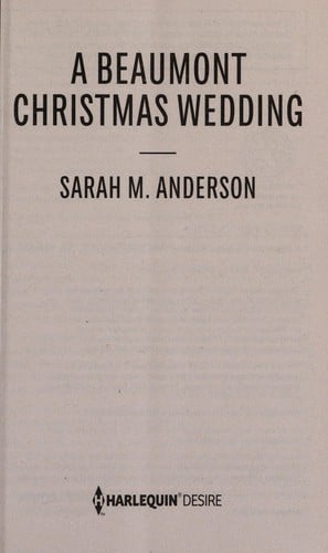 A Beaumont Christmas wedding