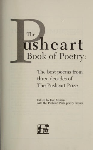 The Pushcart book of poetry : the best poems from three decades of the Pushcart Prize