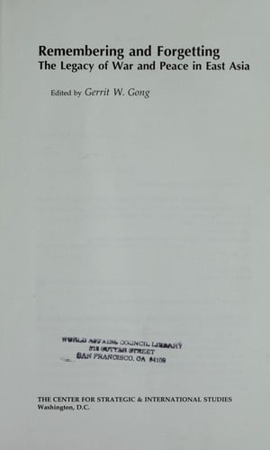 Remembering and forgetting