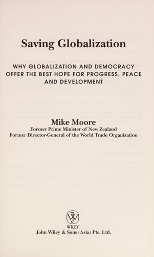 Saving globalization