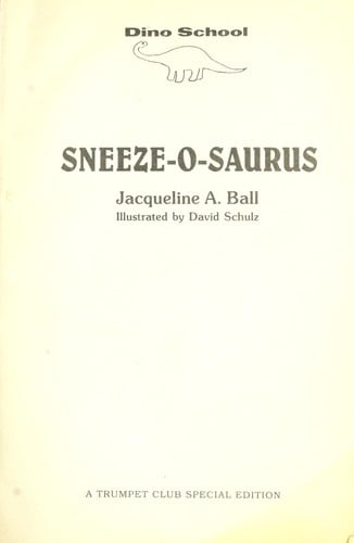Sneeze-o-saurus