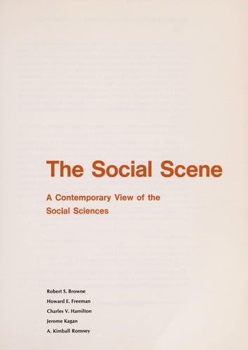 The social scene