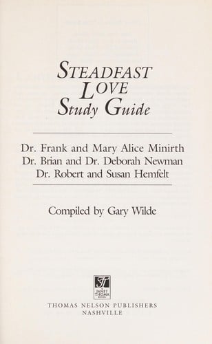 Steadfast love study guide