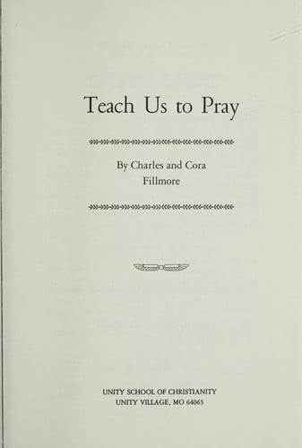 Teach us to pray