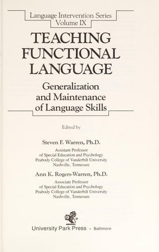 Teaching functional language