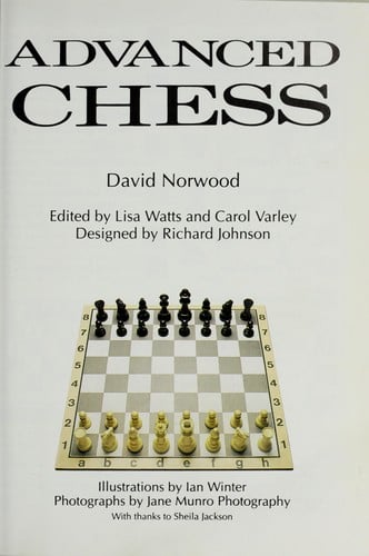 The Usborne Guide To Advanced Chess