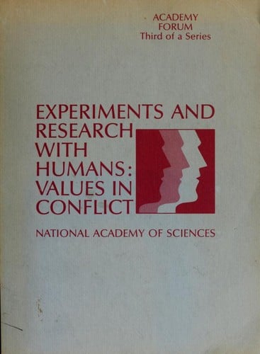 Experiments and research with humans