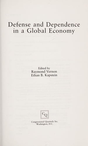 Defense and dependence in a global economy