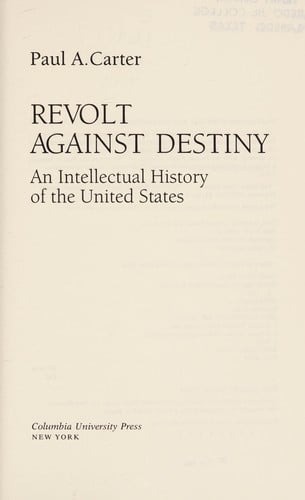 Revolt Against Destiny