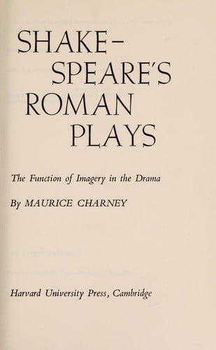 Shakespeare's Roman plays