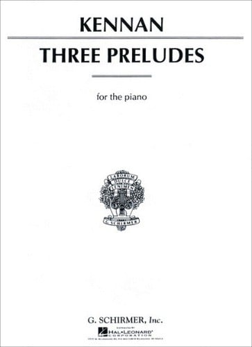 Three preludes for the piano