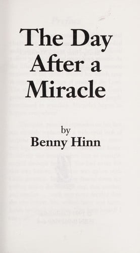 The day after a miracle