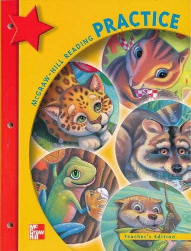 McGraw-Hill Reading Practice Workbook Teacher's Edition Grade 1