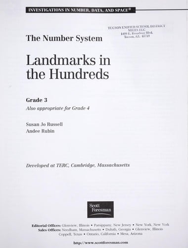 Landmarks in the hundreds