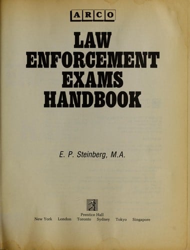 Law enforcement exams handbook
