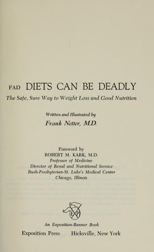 Fad diets can be deadly
