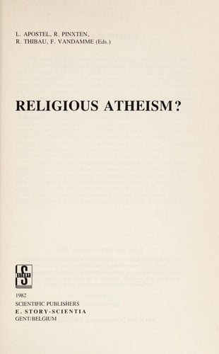 Religious atheism?