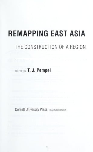 Remapping East Asia