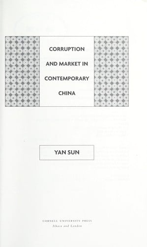 Corruption and market in contemporary China