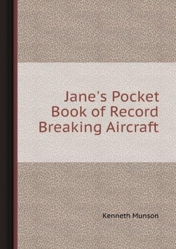 Jane's pocket book of record-breaking aircraft