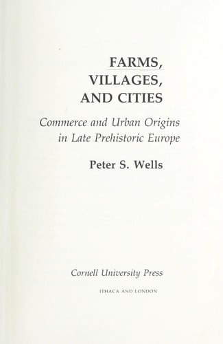 Farms, villages, and cities