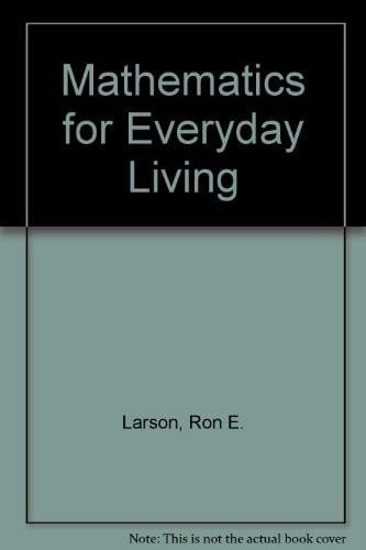 Mathematics for everyday living