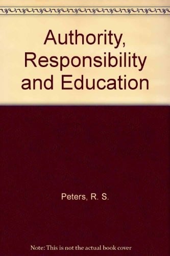 Authority, responsibility and education