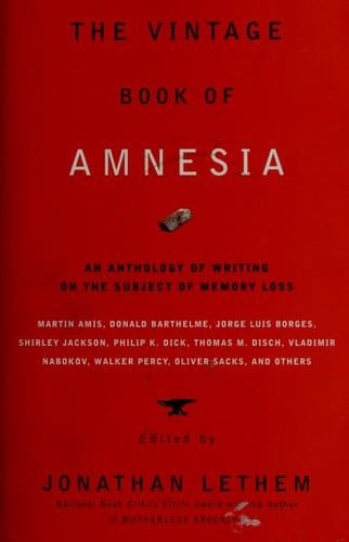 The Vintage Book of Amnesia