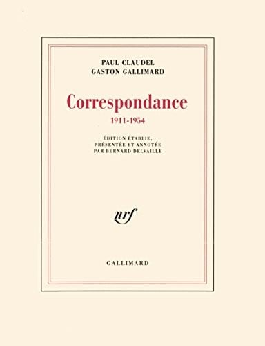 Correspondance, 1911-1954