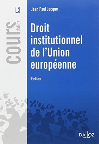Droit institutionnel de l'Union Européenne : 2015