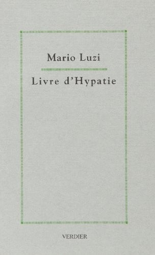 Le livre d'Hypatie