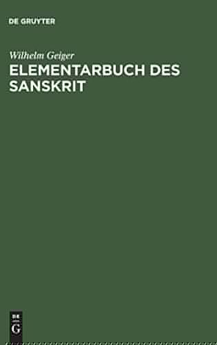 Elementarbuch des Sanskrit (German Edition)
