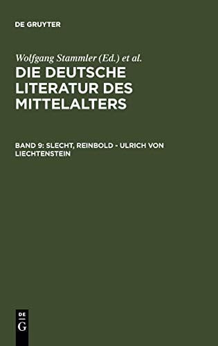 Slecht, Reinbold - Ulrich von Liechtenstein (German Edition)