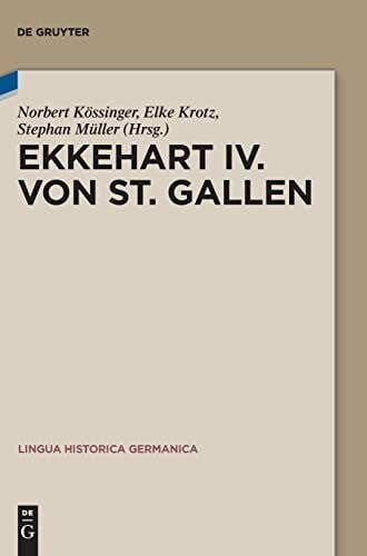 Ekkehart IV. Von St. Gallen (Lingua Historica Germanica) (German Edition)