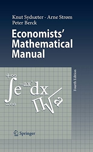 Economists' Mathematical Manual