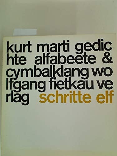 Gedichte, Alfabeete & Cymbalklang