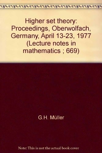 Higher set theory