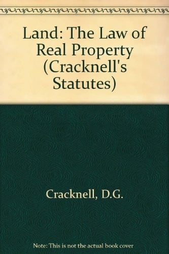 Land: The Law of Real Property (Cracknell's Statutes)