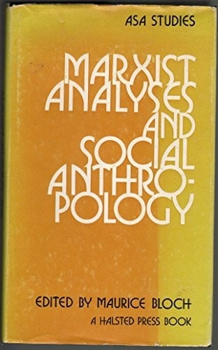 Marxist analyses and social anthropology