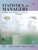 Statistics For Managers Using Ms Excel, 5/E
