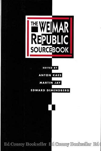 The Weimar Republic sourcebook