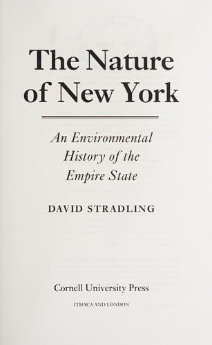 The nature of New York