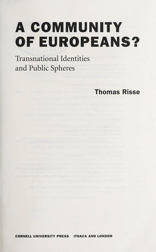 A community of Europeans?