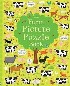 Farm Picture Puzzle Book